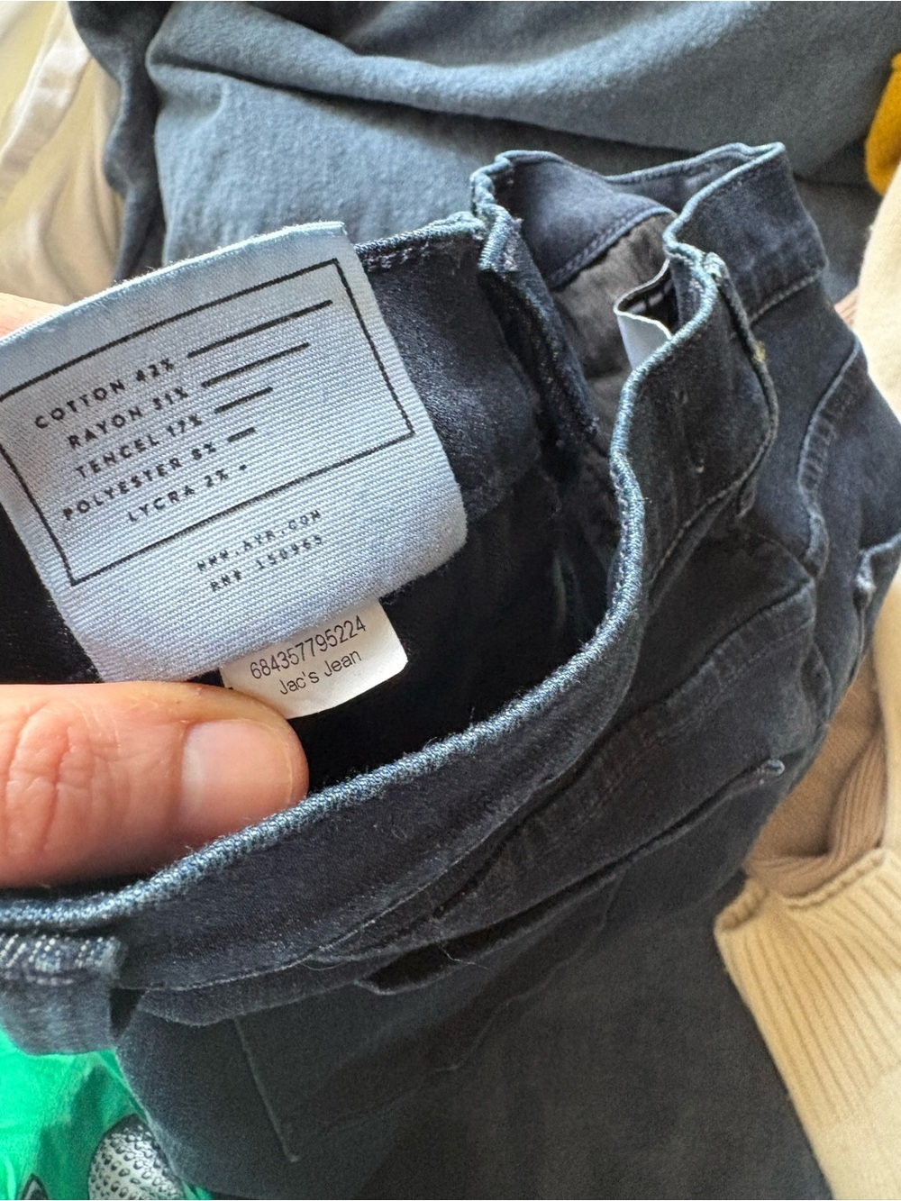 AYR Dark Indigo Skinny Jeans - Picture 7 of 7